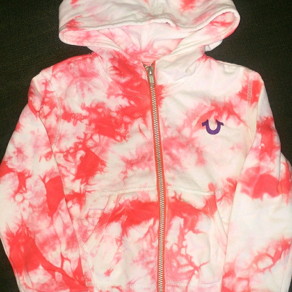 True Religion Tye Dye Hoodie NWOT
